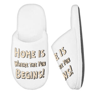 Cool Saying Memory Foam Slippers - Quotes Slippers - Graphic Slippers