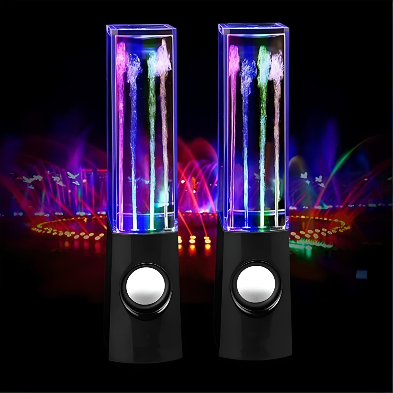 Water Dancing LED Fountain Light Speakers - Image 4