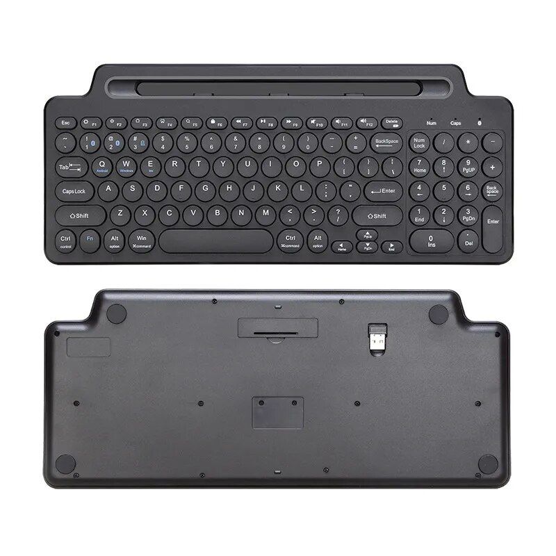 Multi-Device Wireless Touchpad Keyboard - 3-in-1 Connectivity for Tablet, Desktop, and Smartphone - Image 6