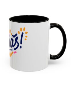 Alternative view of Gracias! Colorful Thank You Mug (11oz & 15oz)