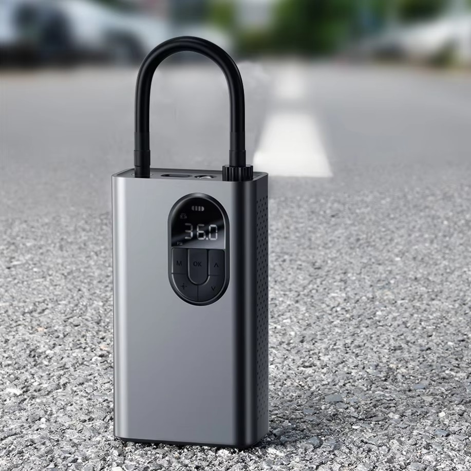 Portable Smart Digital Tire Inflator Pump with Auto Pressure Detection - Image 2