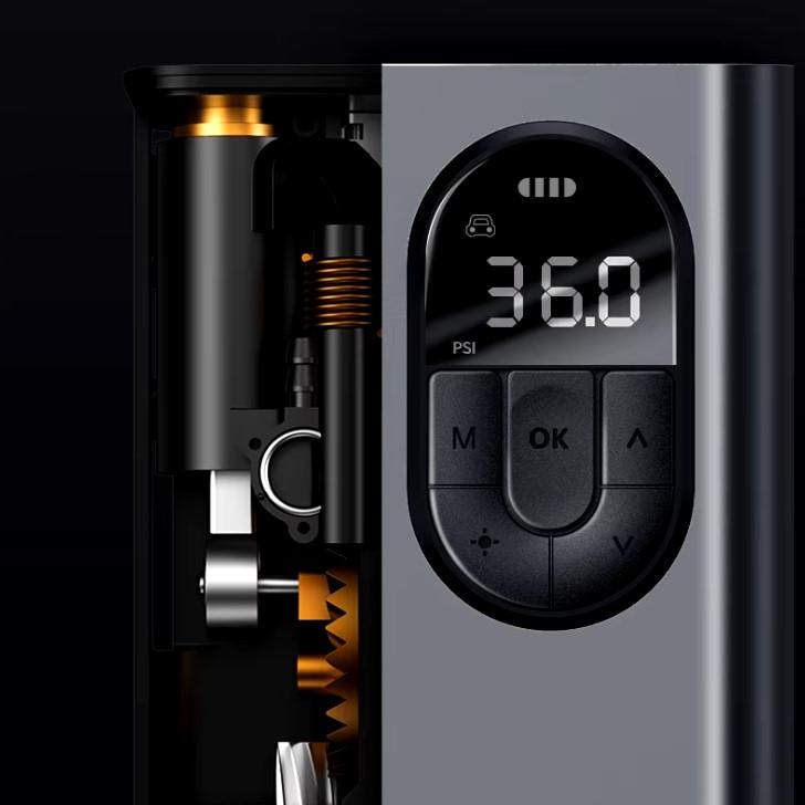 Portable Smart Digital Tire Inflator Pump with Auto Pressure Detection - Image 3