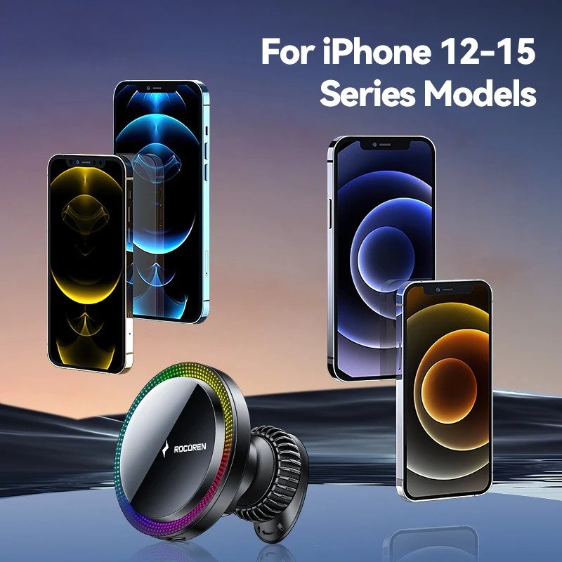 Magnetic Wireless Charger Car Mount - Image 6