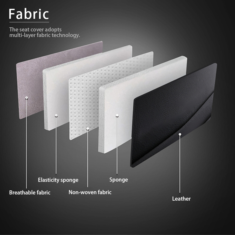 Luxury PU Leather Car Seat Cushion Set - Image 6