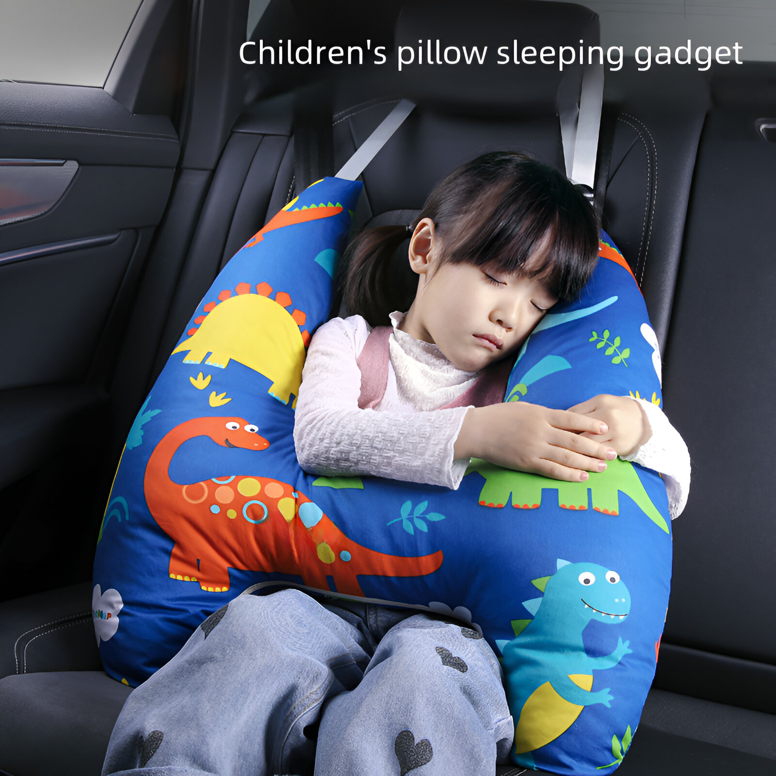 Car Neck Pillow and Headrest Set - Image 2