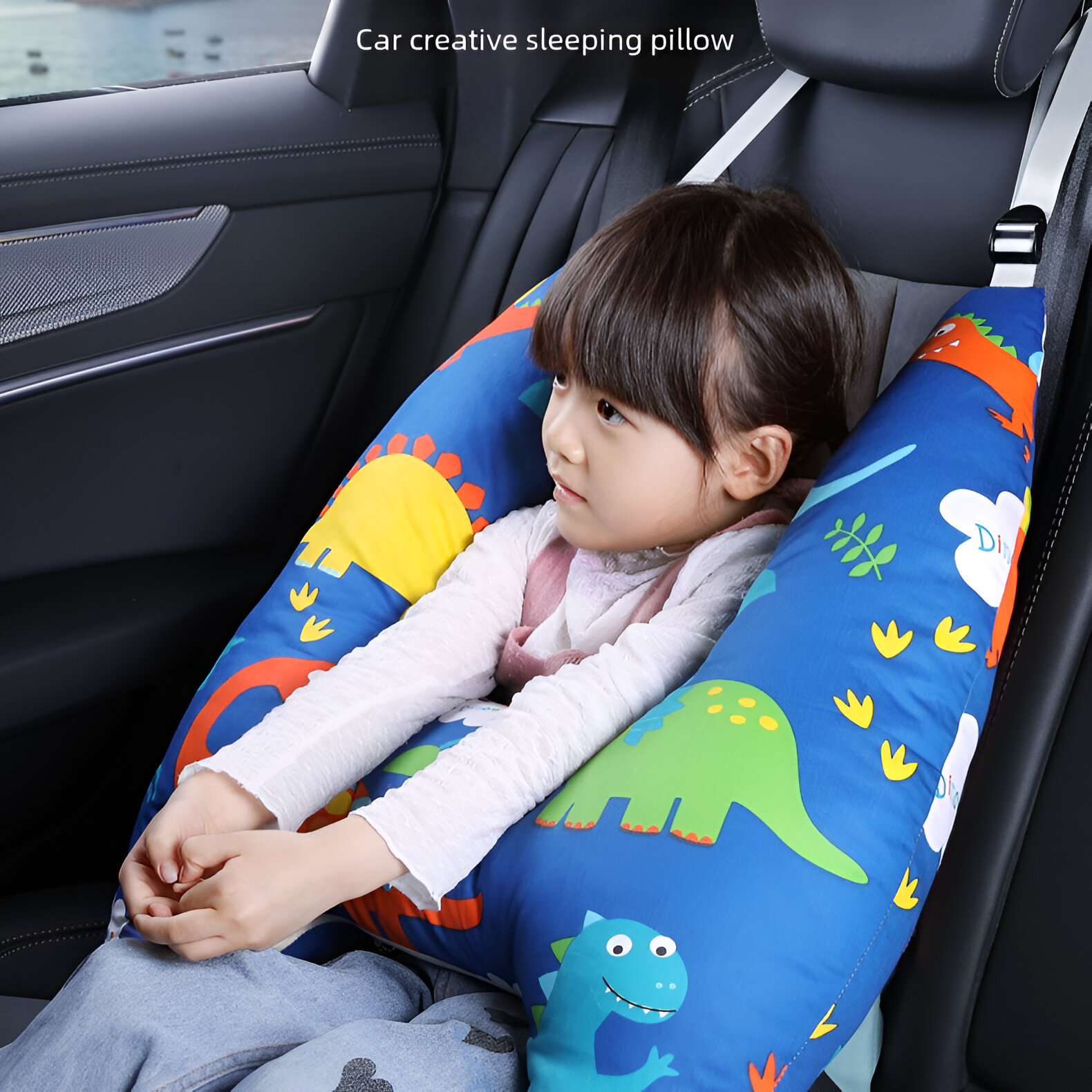 Car Neck Pillow and Headrest Set - Image 4
