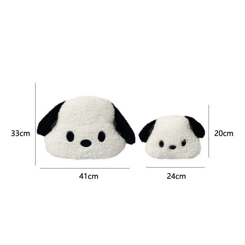 Plush Pochacco Anime Car Headrest & Lumbar Support Pillow - Image 6