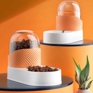 Automatic Pet Food and Water Feeder with 3.5L Capacity