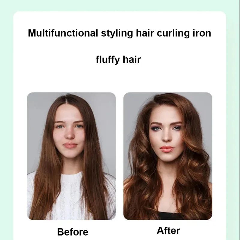 Mini Ceramic 3D Grid Hair Crimper & Curler - Volumizing Styling Tool for Women - Image 4