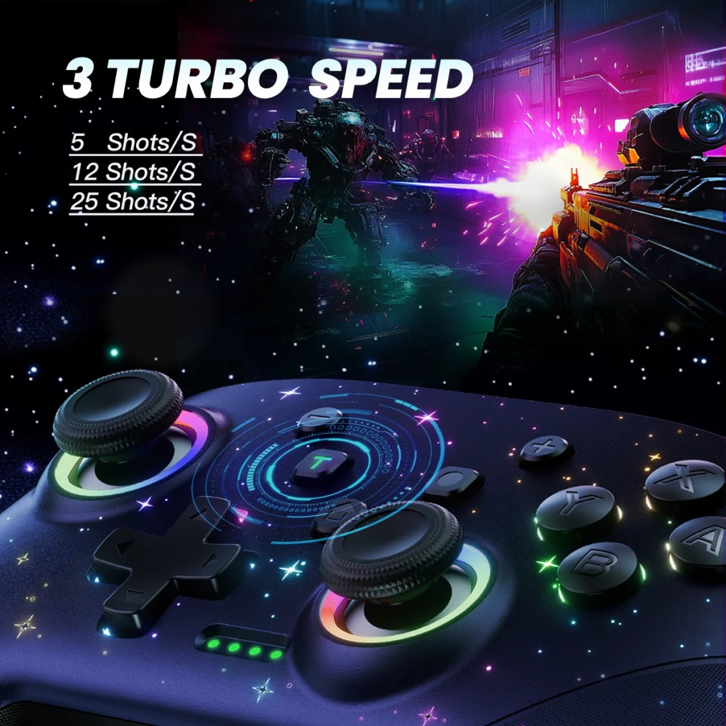 LED Star Wireless Pro Controller - Image 6