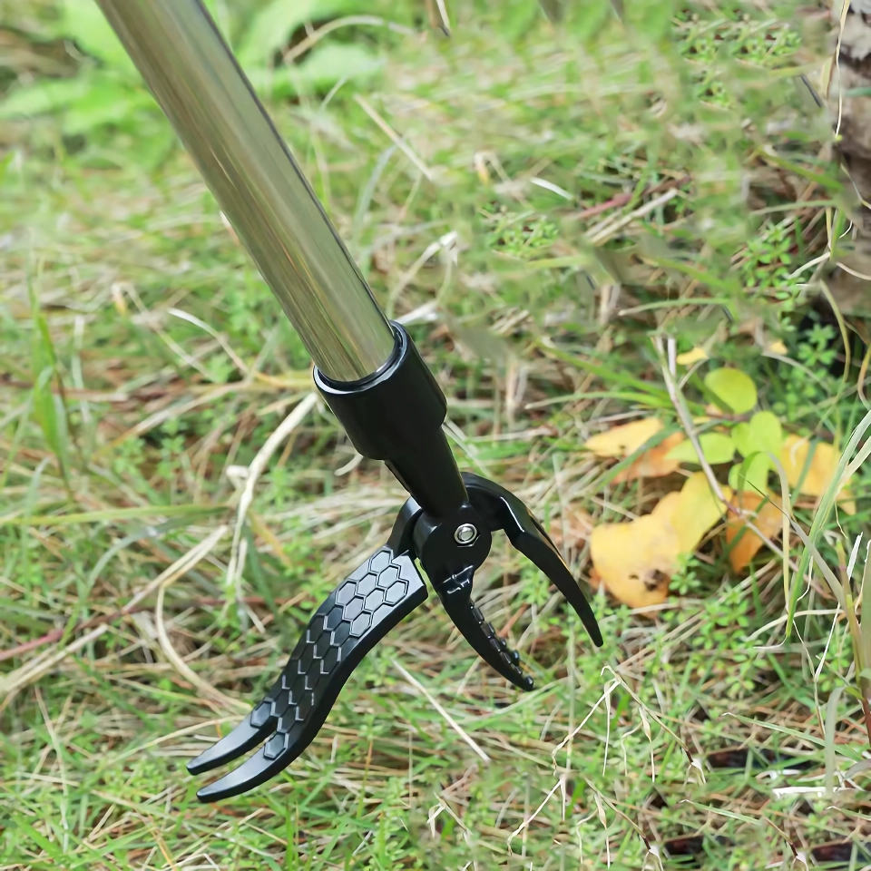 Efficient Stand-Up Weed Puller with Aluminum Claw for Garden and Lawn - Image 2