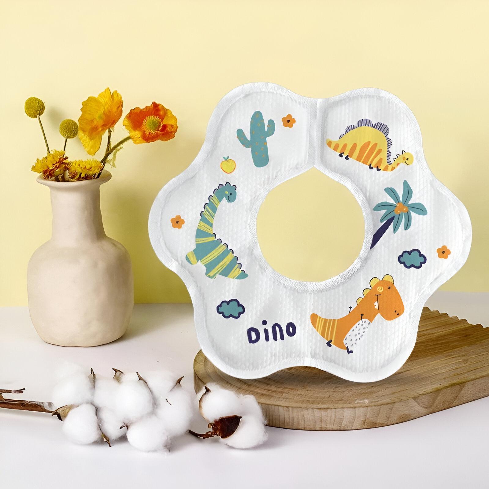 10-Pack Disposable Baby Bibs - Image 5