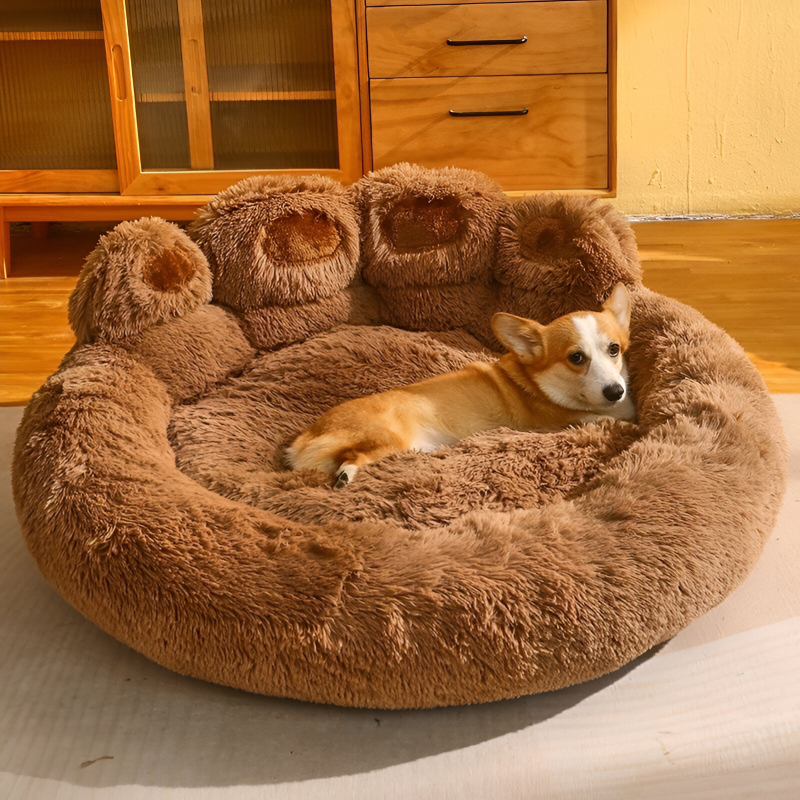 Warm Plush Dog Sofa Bed