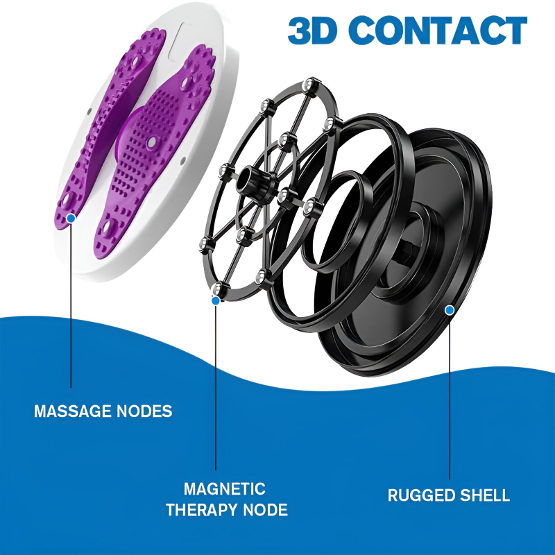 Waist Twisting Disc with Foot Massage for Fitness and Core Training - Image 3