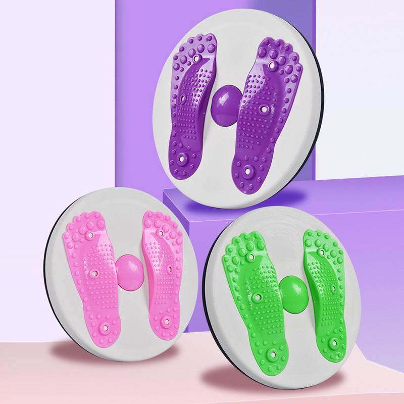 Waist Twisting Disc with Foot Massage for Fitness and Core Training