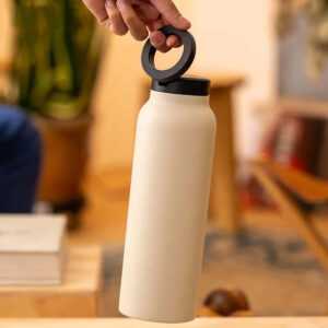 Magnetic Insulated Stainless Steel Water Bottle with Phone Holder