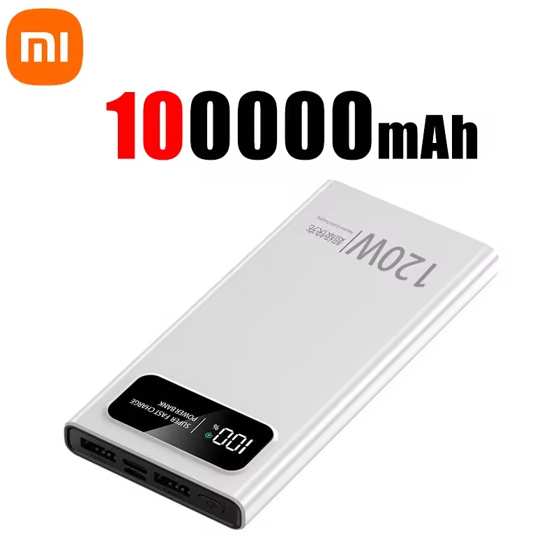 White 100000mAh