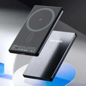 PD 20W Magnetic Wireless Charging Bank 5000mAh for Apple Devices