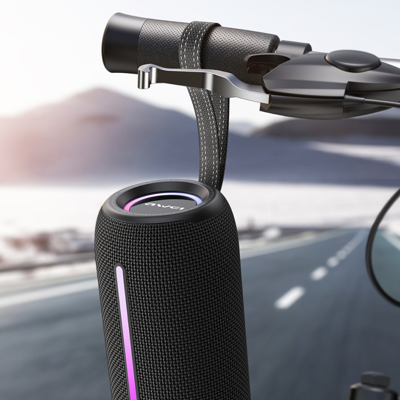 Portable Bluetooth Speaker with LED Lights & Waterproof Soundbar - Image 6