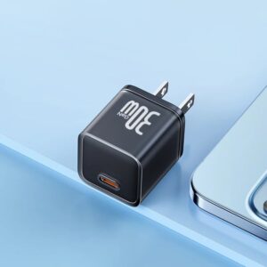 30W GaN USB-C Fast Charger for Apple iPhone, iPad, and MacBook