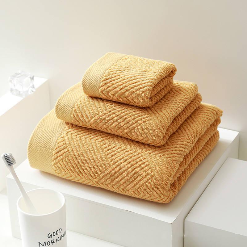 3-Piece Soft Cotton Bath Towel Set