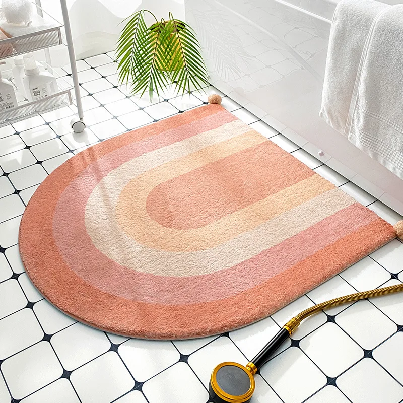 Nordic Luxury Semicircular Non-Slip Floor Mat - Image 3