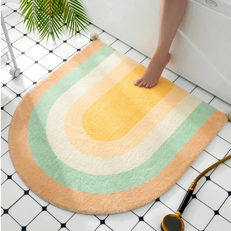 Nordic Luxury Semicircular Non-Slip Floor Mat - Image 4
